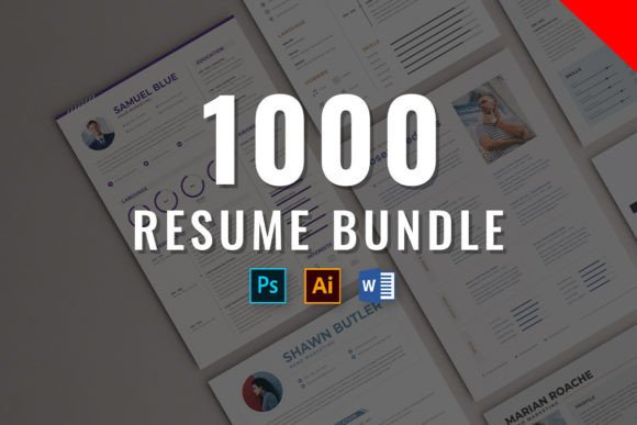 1000 Resume Templates BUNDLE: Your Ultimate Job Hunt Toolkit