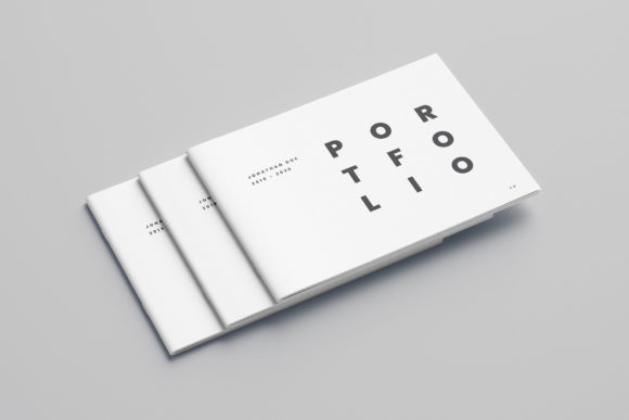 A Minimal A5 Portfolio for Modern Creatives