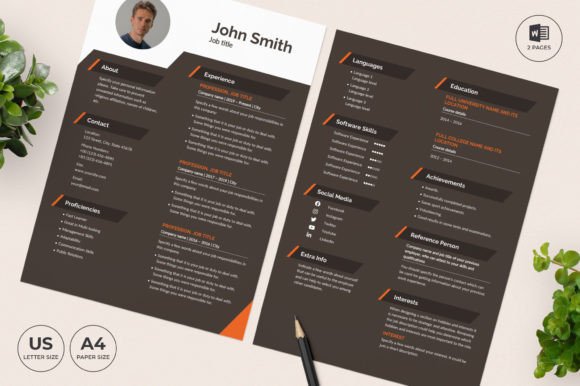 Carpenter Resume Template CV: Your Blueprint for a Standout Application