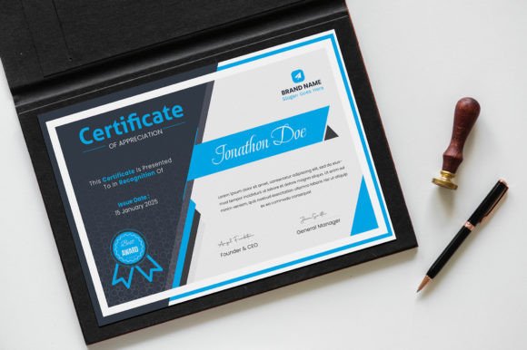 Certificate of Appreciation: The Professional Standard for Recognition