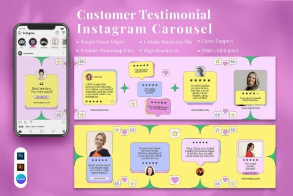 Elevate Your Brand with This Instagram Carousel Template