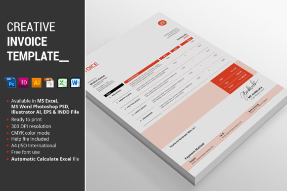 Elevate Your Business with a Professional Creative Invoice Template