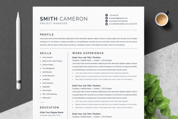 Elevate Your Job Search: The Minimalist Word Resume Template