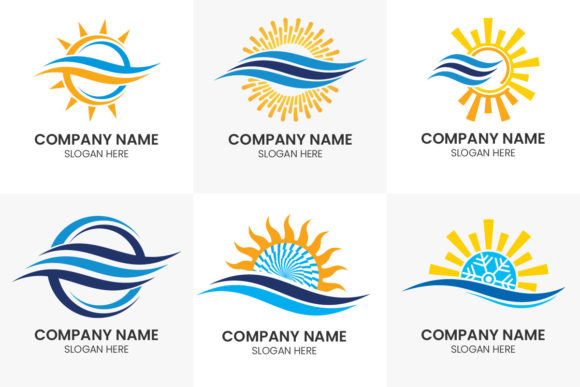 Heating and Air Conditioning Logo: Design Assets for Climate Control