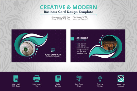 Modern Business Cards: The Real Estate Professional's Edge