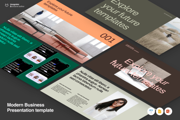 Modern Business Pitch in 7 Colors: A Designer's Take on a Versatile Typeface System