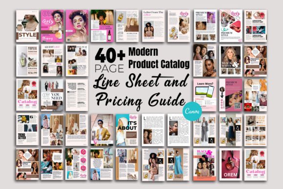 Modern Product Catalog & Line Sheet: Your Brand's New Best Friend