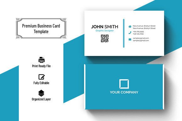 Premium Business Card Template: Elevate Your Professional Image